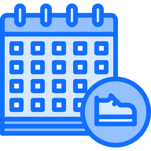 Календарь Coloring Blue иконка
