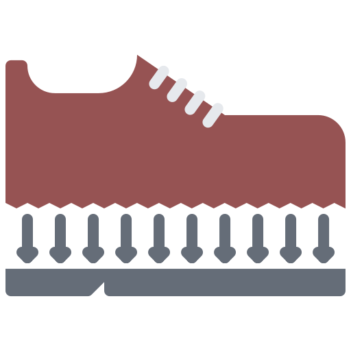 Обувь Coloring Flat иконка