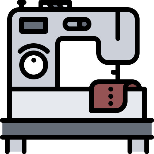 Sewing machine Coloring Color icon