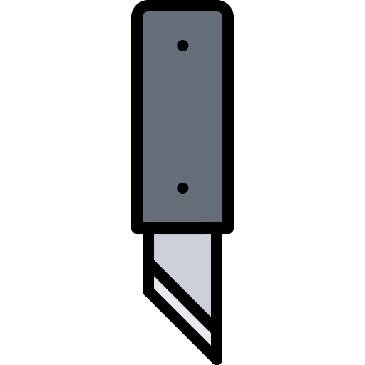 cuchillo Coloring Color icono