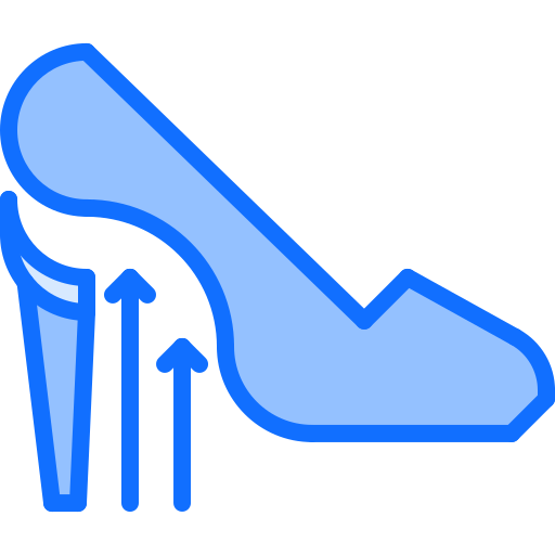 구두 Coloring Blue icon