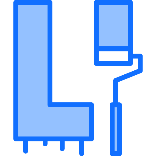 그래피티 Coloring Blue icon