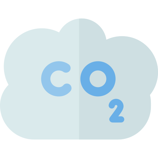 co2 Basic Rounded Flat Ícone