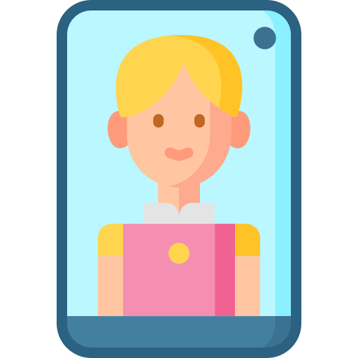 Video call Special Flat icon