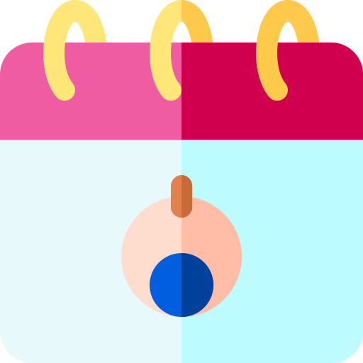 Date Basic Rounded Flat icon