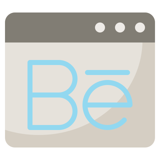 behance Generic Flat ikona