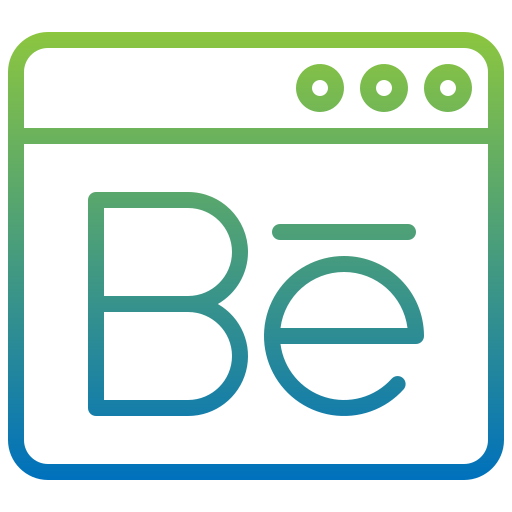 behance Generic Gradient icon