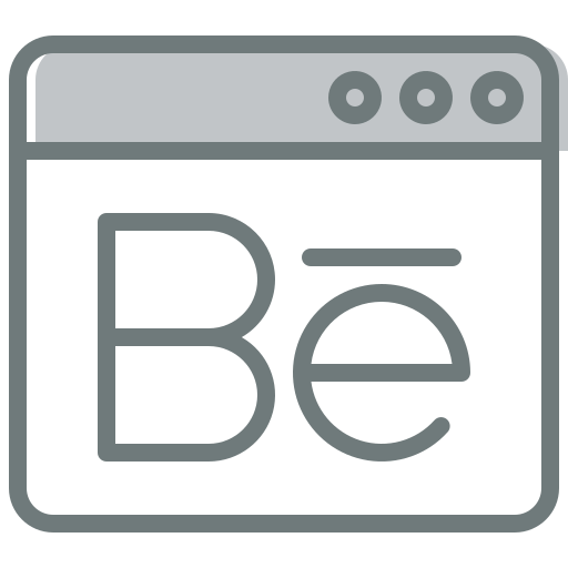 behance Generic Grey icono