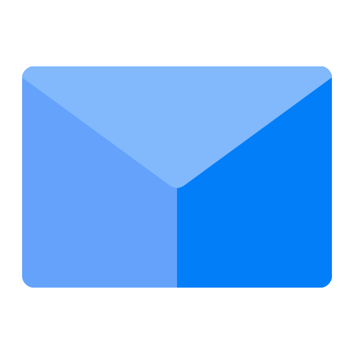 Envelope Generic Blue icon