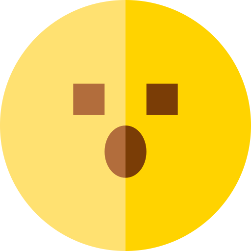 Shocked Generic Flat icon