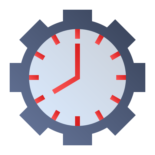 Часы Generic Flat Gradient иконка