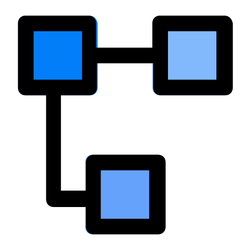diagramma Generic Outline Color icona