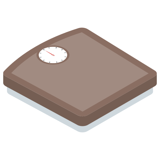 Weight scale Generic Isometric icon