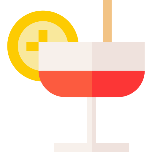 cóctel Basic Straight Flat icono