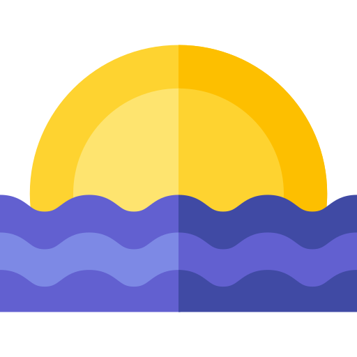 바다 Basic Straight Flat icon