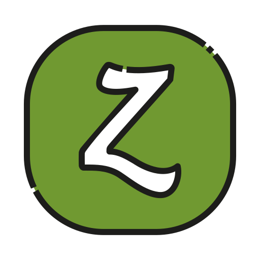 Логотип zerply Generic Outline Color иконка