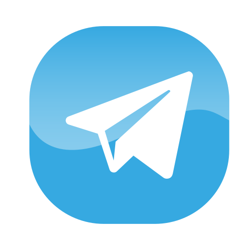 telegram Generic Flat icoon