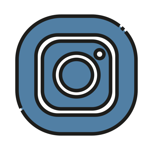 instagram Generic Outline Color icoon