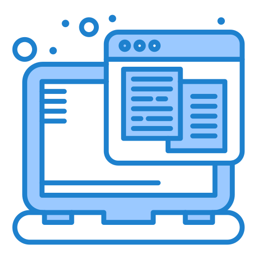 web-hosting Generic Blue icon