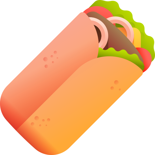 kebab 3D Color icon