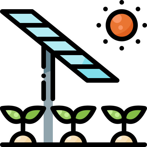 태양 에너지 Pixelmeetup Lineal Color icon