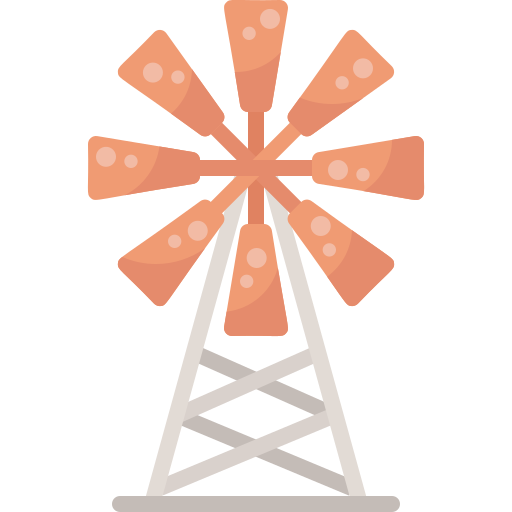 windmühle Pixelmeetup Flat icon