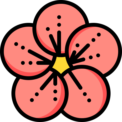 꽃 Pixelmeetup Lineal Color icon