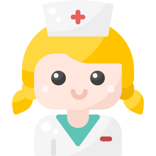 enfermero Pixelmeetup Flat icono
