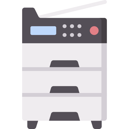 maquina de copiar Special Flat icono