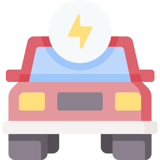 Electric car Special Flat icon