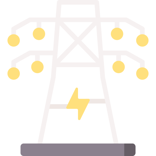 elektrische toren Special Flat icoon