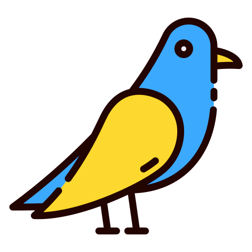 Bird Good Ware Lineal Color icon