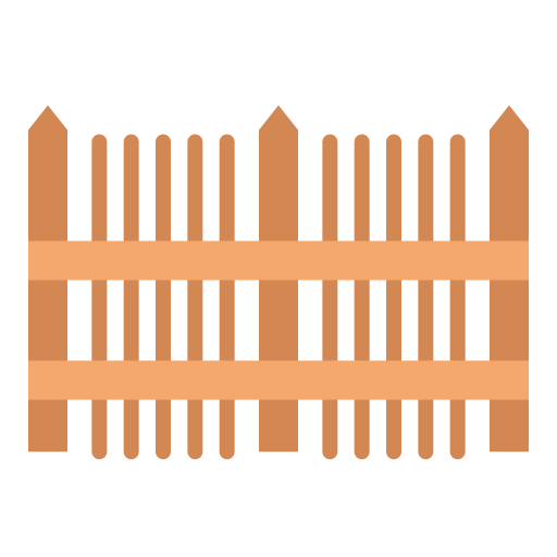 Fence Good Ware Flat icon