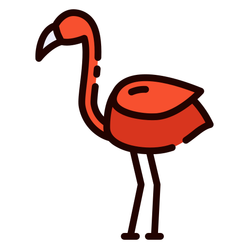 Flamingo Good Ware Lineal Color icon