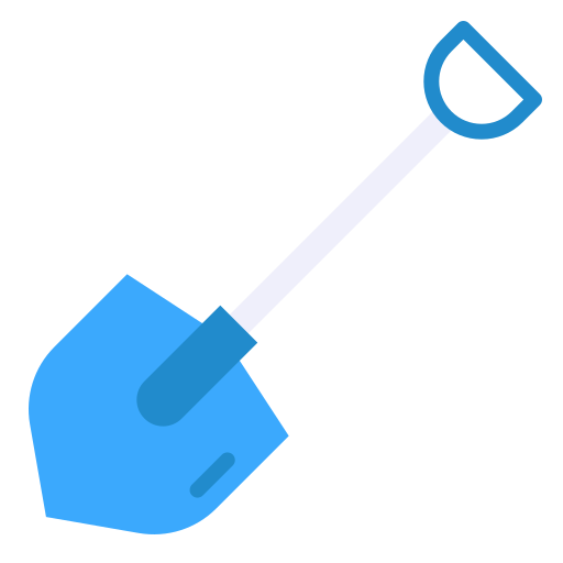 Shovel Good Ware Flat icon