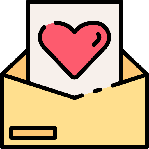 Love letter Good Ware Lineal Color icon
