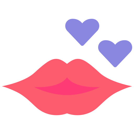 pocałunek Good Ware Flat ikona