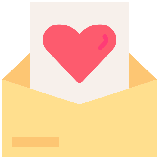 Love letter Good Ware Flat icon