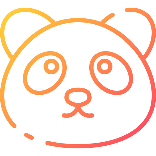 panda Good Ware Gradient icon