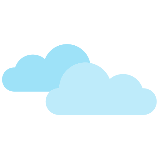 Cloudy Good Ware Flat icon