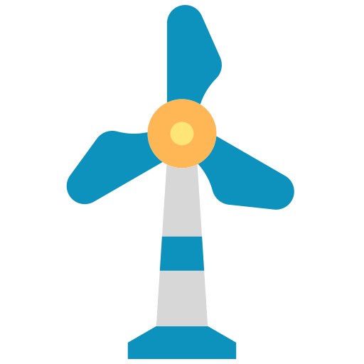 Windmill Good Ware Flat icon