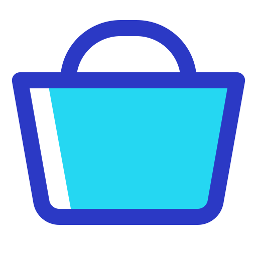 Shopping bag Generic Color Omission icon