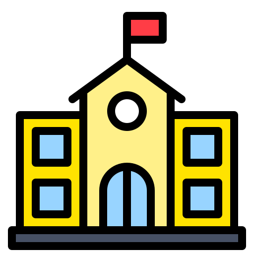 高校 Generic Outline Color icon
