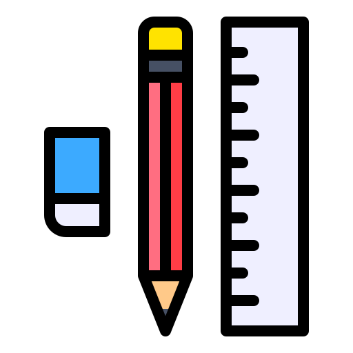 materiale scolastico Generic Outline Color icona
