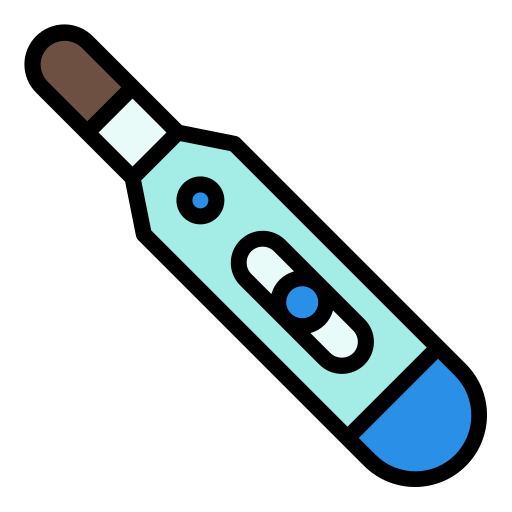 온도계 Generic Outline Color icon