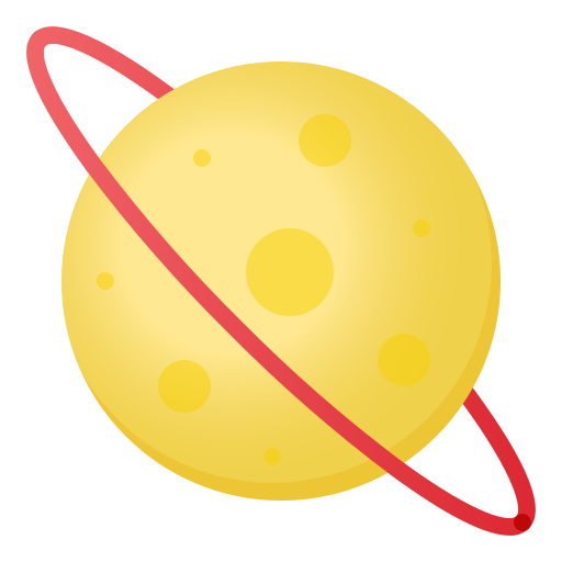 planeet Generic Flat Gradient icoon