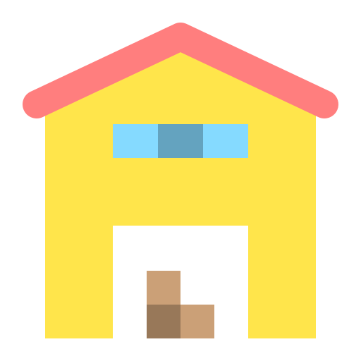 Warehouse Generic Flat icon