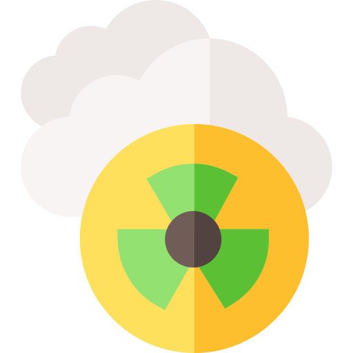 nuclear Basic Straight Flat icono