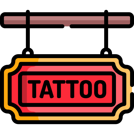 estúdio de tatuagem Special Lineal color Ícone