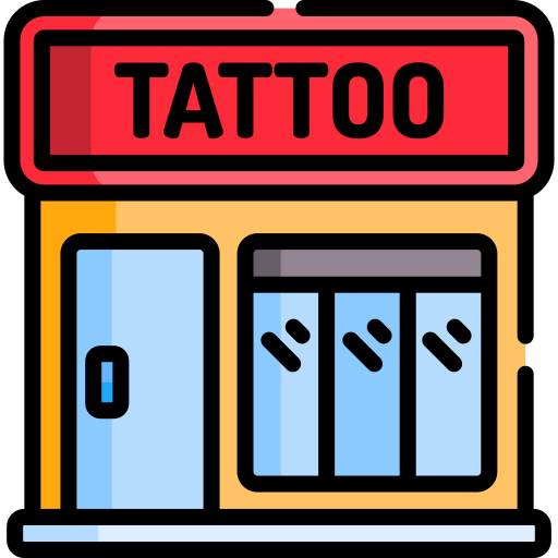 estudio de tatuajes Special Lineal color icono